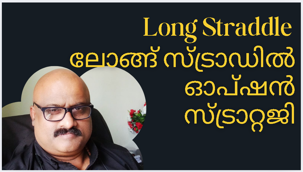 Illustration of the Long Straddle options trading strategy, showing call and put options with the same strike price, designed for high volatility scenarios.